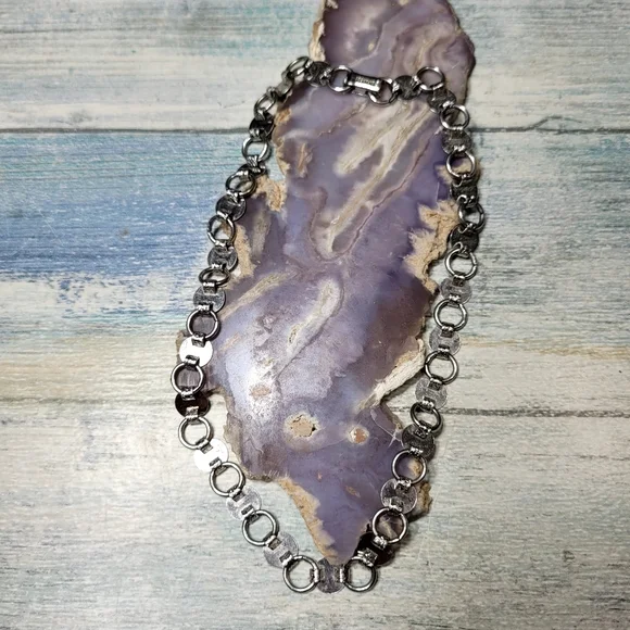 Sarah Coventry Silver Chocker Necklace - Picture 2 of 9